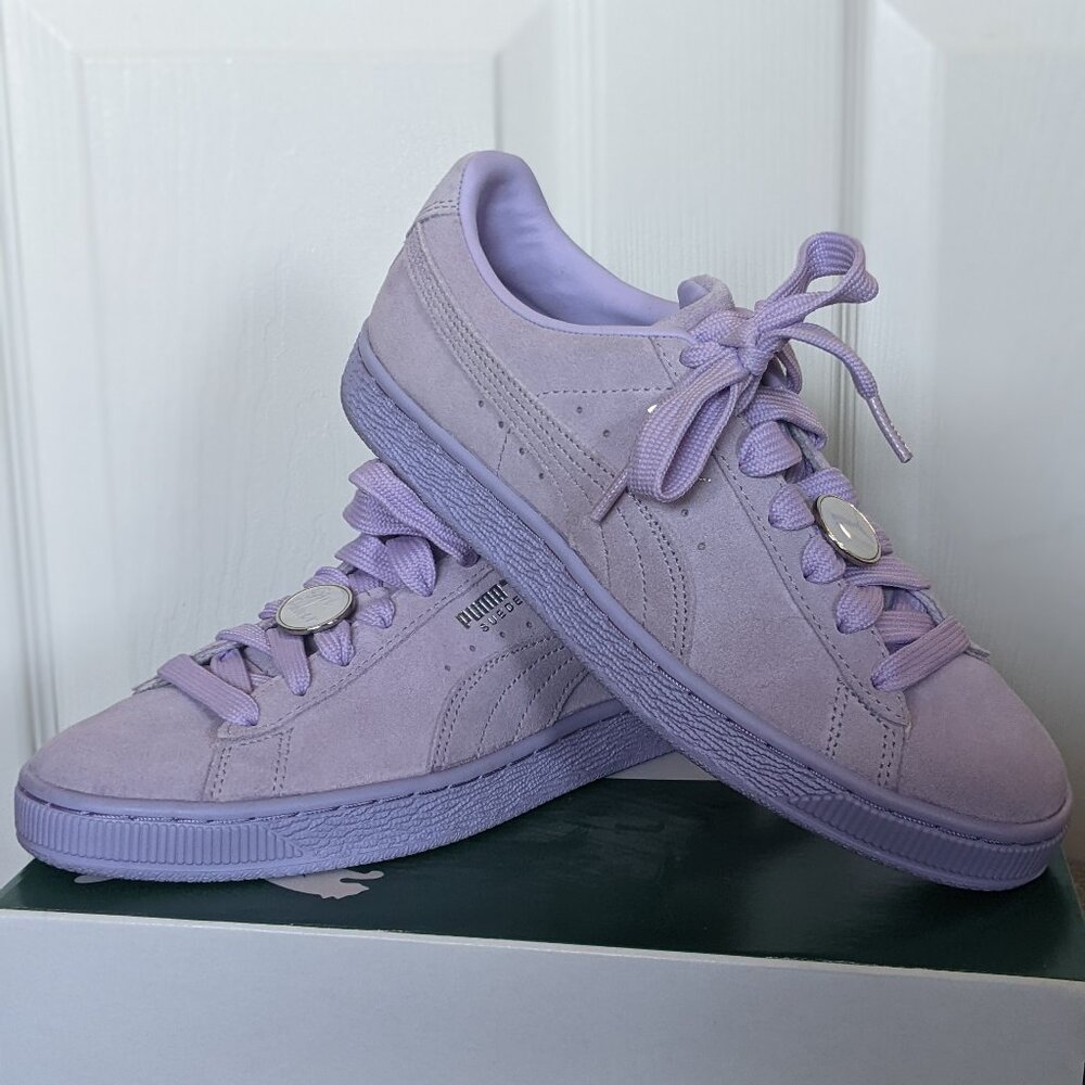 Lauren London - Lavender Low Top Puma